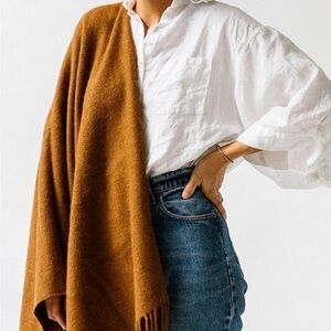 Pampa oversized scarf -Tobacco- sold out